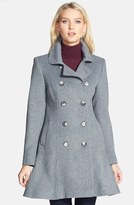 Thumbnail for your product : Helene Berman Double Breasted Flare Skirt Coat