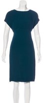 Thumbnail for your product : L'Agence Open Back Knee-Length Dress