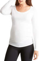 Thumbnail for your product : Ingrid & Isabel Maternity Long-Sleeve Scoop-Neck Tee