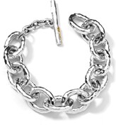 Thumbnail for your product : Ippolita Glamazon Sterling Silver Hammered Link Bracelet