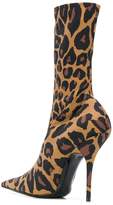 Thumbnail for your product : Balenciaga Knife Booties Leopard