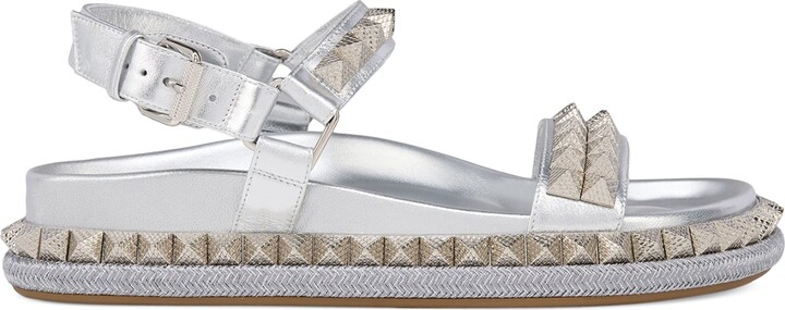 Christian Louboutin Pyrabizz Lambskin Sandals