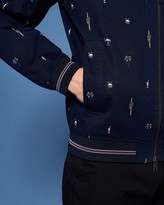 Thumbnail for your product : Ted Baker Tropical Print Bomber Jacket