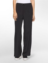 Thumbnail for your product : Calvin Klein Womens Wide Leg Drawstring Pants