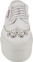 Thumbnail for your product : Collection Privée? Studded Platform Sneakers-White