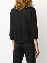 Thumbnail for your product : Calvin Klein Jeans 3/4 Sleeves Logo Sweatshirt