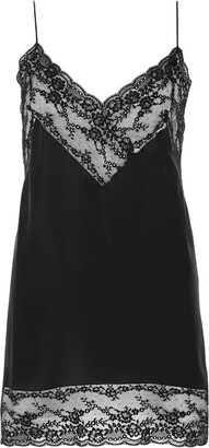 Saint Laurent Lace Detail Nightgown