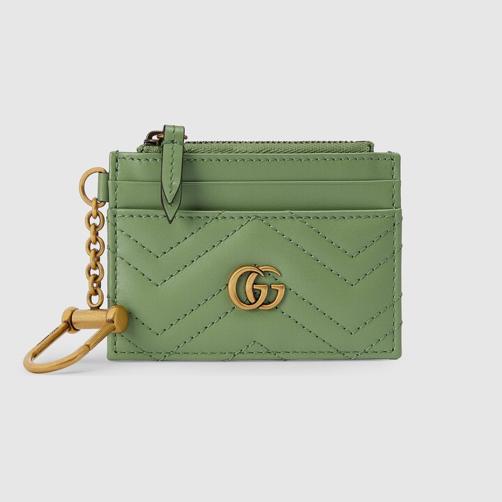 Gucci GG Marmont matelassé keychain wallet ShopStyle