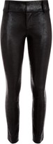 Thumbnail for your product : Alice + Olivia Python-Textured Slim Trousers
