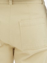 Thumbnail for your product : Another Aspect - Garment-dyed Cotton-twill Chino Trousers - Light Beige