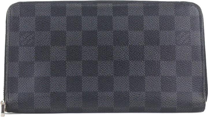 Louis Vuitton Zippy Organizer Canvas Wallet (pre-owned) in Gray for Men