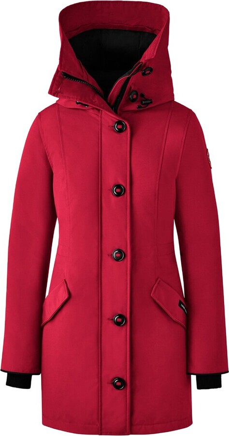 Goose Rossclair Parka Red Canada Goose Women CANADA GOOSE ROSSCLAIR PARKA  WOMEN – TREND BOSTON