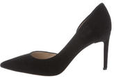 Thumbnail for your product : Tory Burch Suede Pointed-Toe Pumps