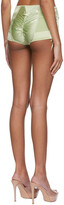 Thumbnail for your product : Jean Paul Gaultier Green 'The Iconic Shorty' Shorts