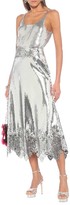 Thumbnail for your product : Paco Rabanne Sequined high-rise midi skirt