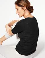 Thumbnail for your product : Marks and Spencer 2 Pack Thermal Short Sleeve Pointelle Tops