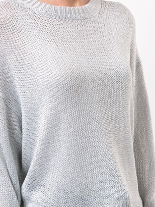 IRO Metallic-Thread Knitted Jumper