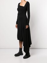 Thumbnail for your product : Monse Asymmetric Faux-Wrap Dress