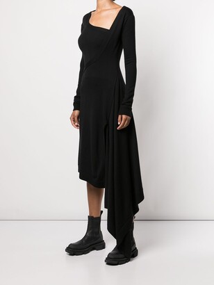 Monse Asymmetric Faux-Wrap Dress