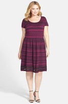 Thumbnail for your product : Jessica Simpson 'Priscilla' Sweater Dress (Plus Size)