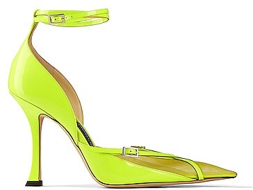 yellow neon pumps
