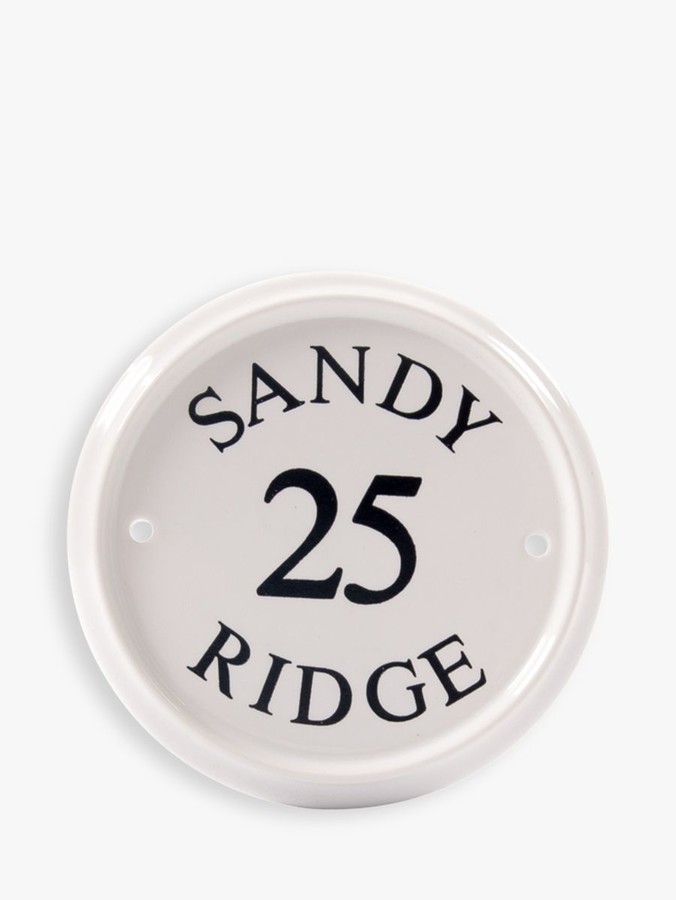 The House Nameplate Company Personalised Ceramic House Sign ShopStyle