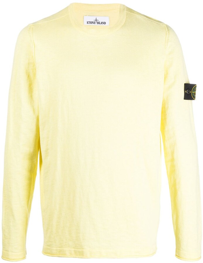 Stone Island Yellow Men's Sweaters | Shop the world's largest collection of  fashion | ShopStyle