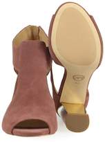 Thumbnail for your product : Michael Kors Paloma Pink Suede Open Toe Sandals