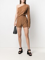 Thumbnail for your product : Rick Owens One-Shoulder Playsuit