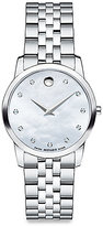 Thumbnail for your product : Movado Diamond & Stainless Steel Watch