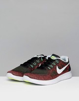 Thumbnail for your product : Nike Running Free Run 2 Trainers In Red 880839-005