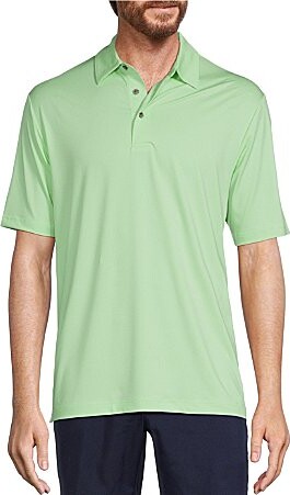Roundtree & Yorke Roundtree Yorke Performance Big Tall The Fairway Short Sleeve Solid Polo Shirt