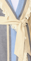 Thumbnail for your product : Sea Border Stripe Fringe Coat