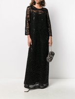 Thumbnail for your product : Emporio Armani Sequin-Embellished Gown