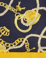 Thumbnail for your product : Juicy Couture Chain Print Silk Oblong Scarf