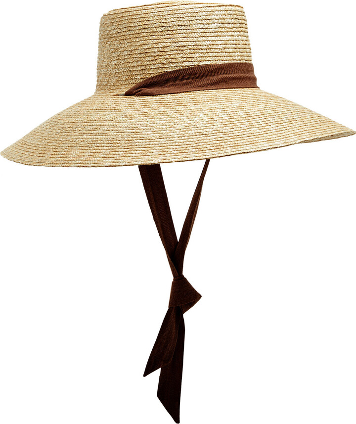 LACK OF COLOR Paloma Straw sun hat