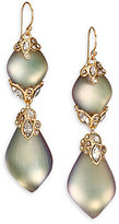 Thumbnail for your product : Alexis Bittar Imperial Lucite & Crystal Lace Double-Drop Earrings