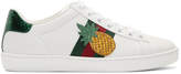 Gucci - Baskets blanches Pineapple Ace