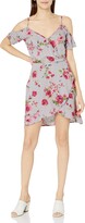 Thumbnail for your product : Angie Women's Cold Shoulder Wrap Dress