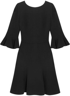 Dolce & Gabbana Open-back Stretch-crepe Dress - Black