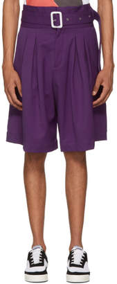 Kenzo Purple Eighties Shorts
