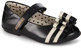 Thumbnail for your product : Moschino Decorative patent-leather pumps 2-5 years