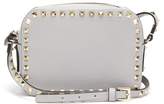 Thumbnail for your product : Valentino Rockstud Camera Leather Cross-body Bag - Womens - Light Grey