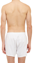Thumbnail for your product : Barneys New York Men's Solid Boxer Shorts-WHITE