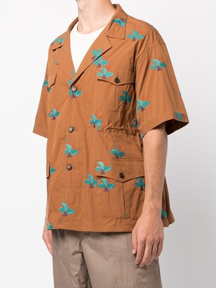 SASQUATCHfabrix. Hiiragi embroidery safari shirt