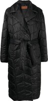 Quilted Belted Waist Coat 