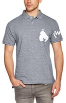 Thumbnail for your product : Money Clothing Men's Tipped Button Front Short Sleeve Polo Shirt