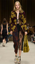 Thumbnail for your product : Burberry Leaf Design Blanket Jacket
