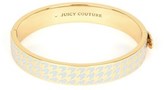 Thumbnail for your product : Juicy Couture Outlet - ENAMEL JUICY HINGED BANGLE BRACELET