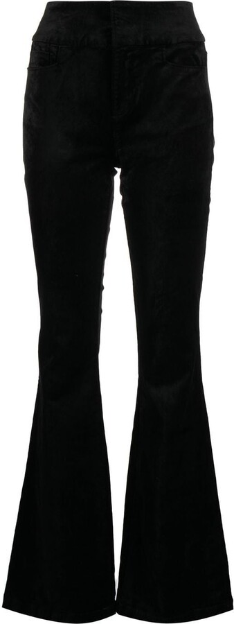 Women's Black Velvet Jeans | ShopStyle CA